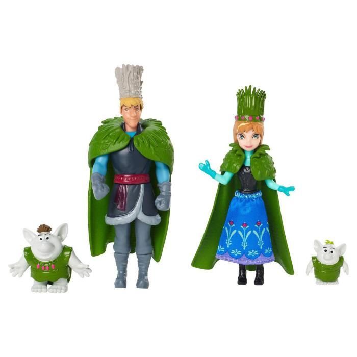 La Reine Des Neiges Pack 2 Poupees Troll Wedding Cdiscount Jeux Jouets