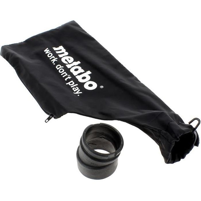 Sac à Poussière Pour Scie à Onglet - Compatible Ryobi, Delta, Référence N126162 - Tissu Non Tissé, Diamètre Tube 4,3 Cm, 29 X 15 Cm