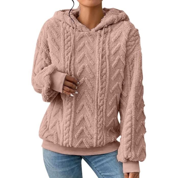 Veste a capuche shop femme pas cher