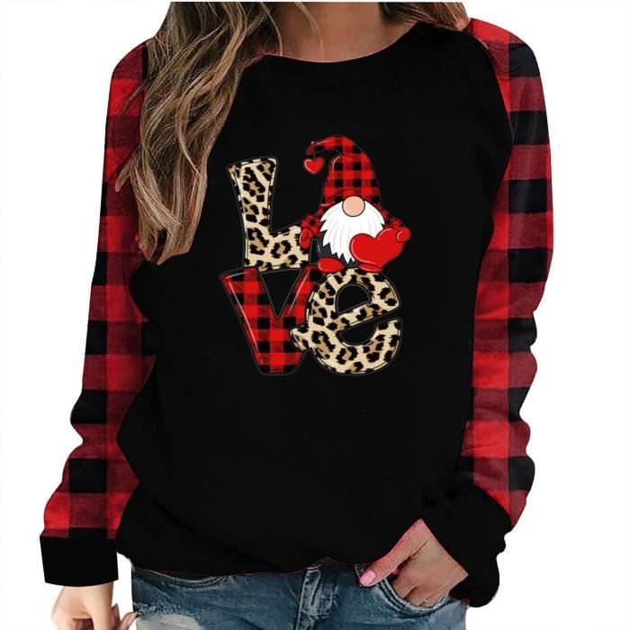Sweat-Shirt d'automne pour Femmes, Pull Polaire à Manches Longues, Col Rond, Coupe Ample, Couleur Pure, Vêtements Décontractés pour Femmes (L