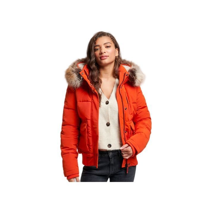 Doudoune orange femme pas cher hotsell