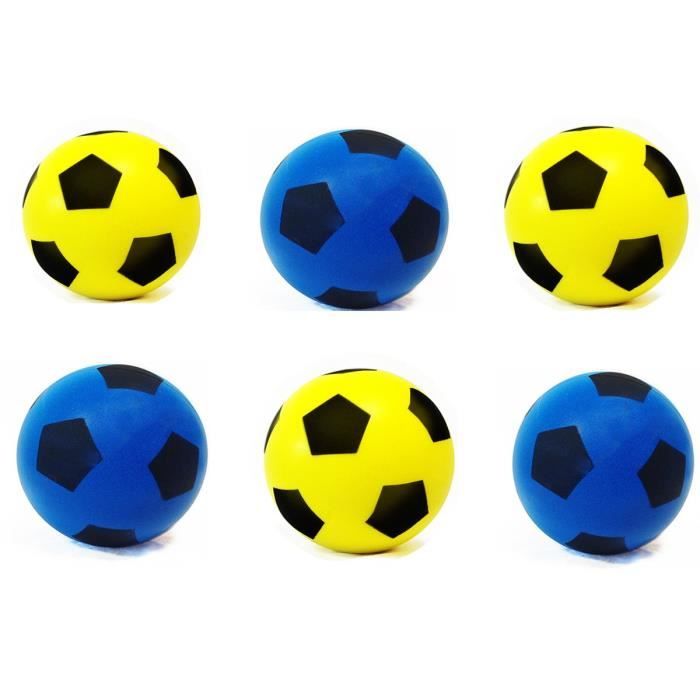 Ballon De Football En Mousse Taille 5 Rouge - Léger Et Sûr Pour Enfants | Marque HTI