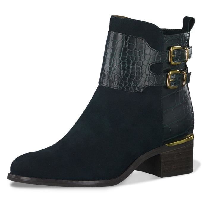 tamaris bottines vertes