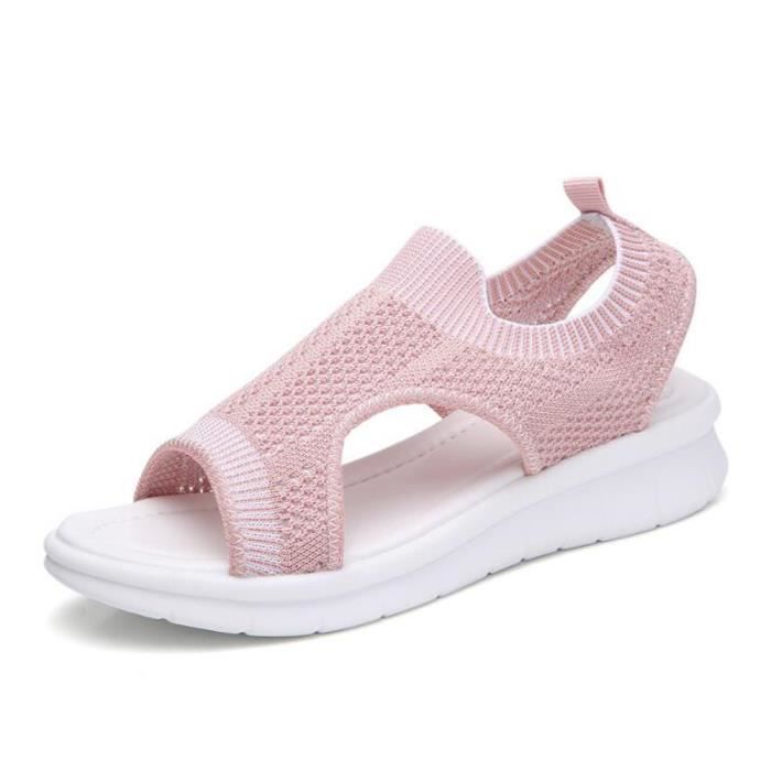 Chaussures De Sport Respirantes LinRim – Semelle Air, Slip-on, Mesh, Pour Homme Et Femme, Fitness Et Running