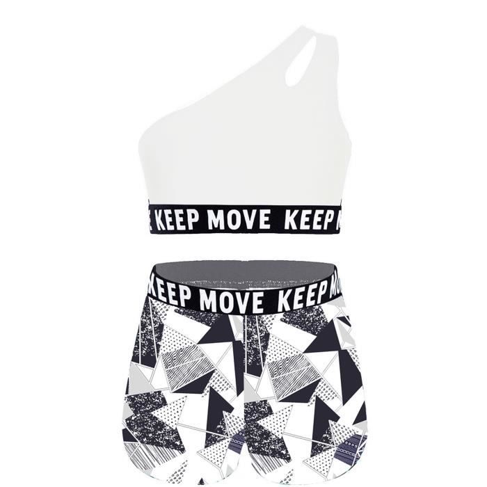 Ensemble Sport 3 Pièces Fille Ranrann - Veste Strass Débardeur Legging Patinage Danse Gym Tenue Compétition Danse Ensemble Sport 3 Pièces Fille Ranrann - Veste Strass Débardeur Legging Patinage Danse Gym Tenue Compétition Danse
