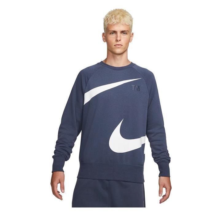 Nike Jogging NSW Tech Fleece Swoosh - Gris/Blanc