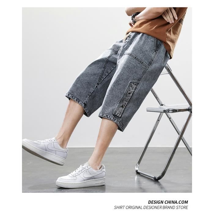 Bermuda jean homme taille elastique store