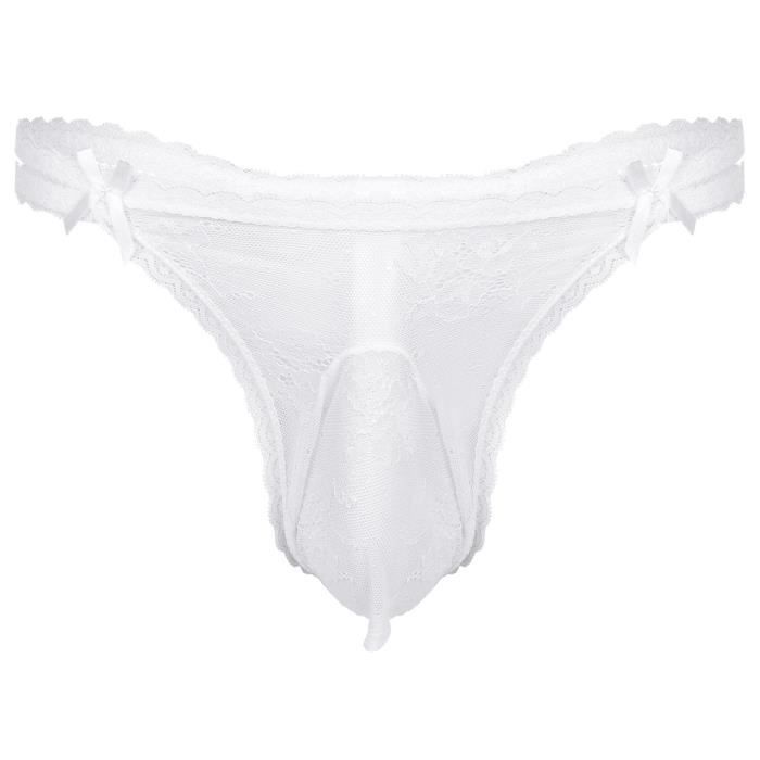 String homme transparent discount cdiscount