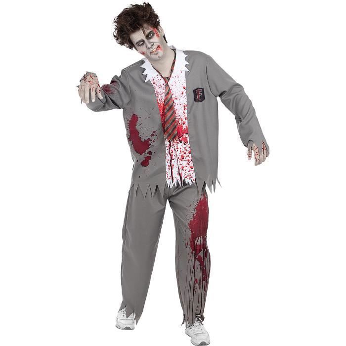 Déguisement étudiant zombie homme FUNIDELIA Taille S