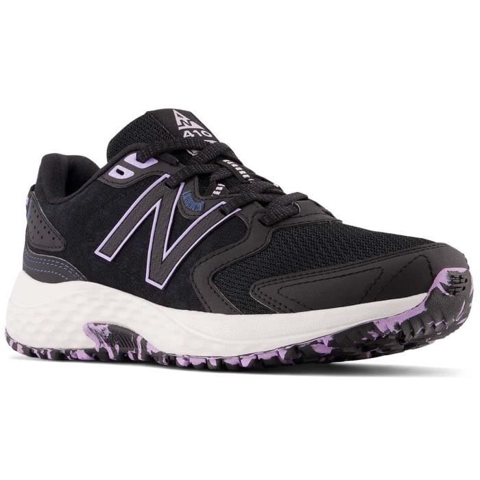 pantoufles de trail running - new balance - 410 w - femme - noir - occasionnel