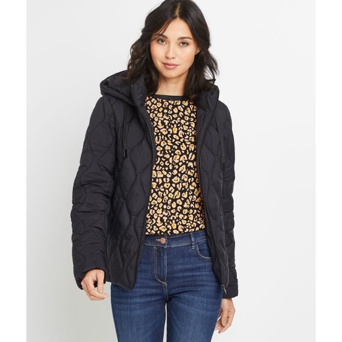 Doudoune courte hot sale capuche femme