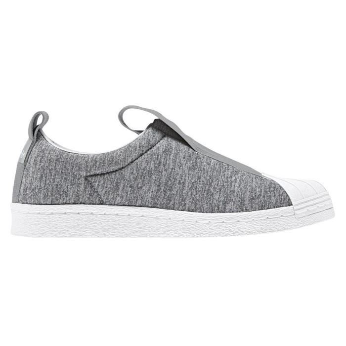 Chaussures ADIDAS Superstar BW3S Slipon Gris Femme Adulte Gris