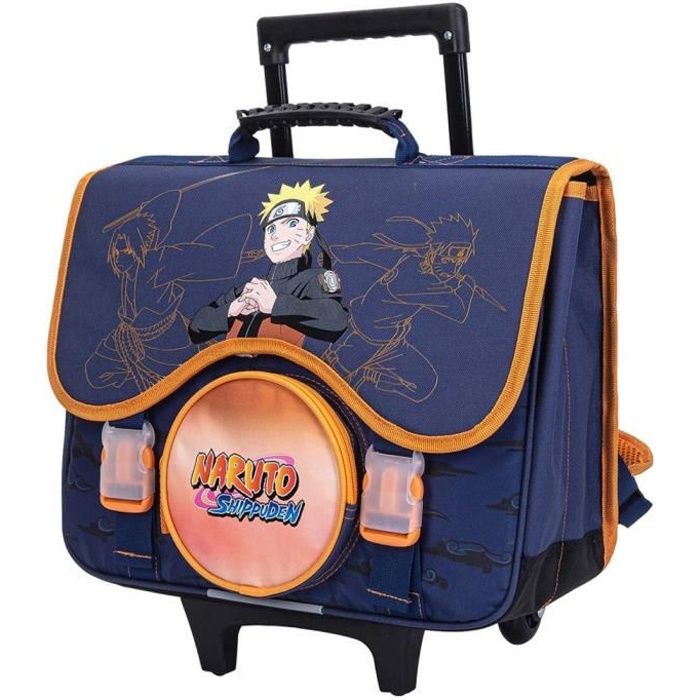 Cartable a roulettes Naruto Ninja 41 CM 2 Cpt Cdiscount Bagagerie Maroquinerie