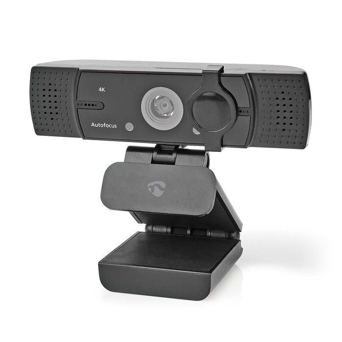 Webcam Nedis WCAM120BK – 4K 3840 x 2160 pixels, USB 2.0, Microphone Intégré - vue 5
