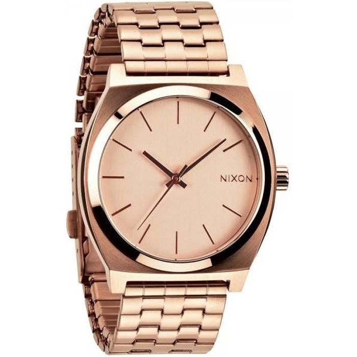 Montre - Nixon - Time Teller All Rose or A-045-897 - Mixte - Analogique - Tendance Montre - Nixon - Time Teller All Rose or A-045-897 - Mixte - Analogique - Tendance
