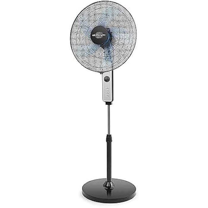 Ventilateur debout - ORBEGOZO - Sf 1046 - 45 cm - Blanc et rouge - Sur pied - Orbegozo
