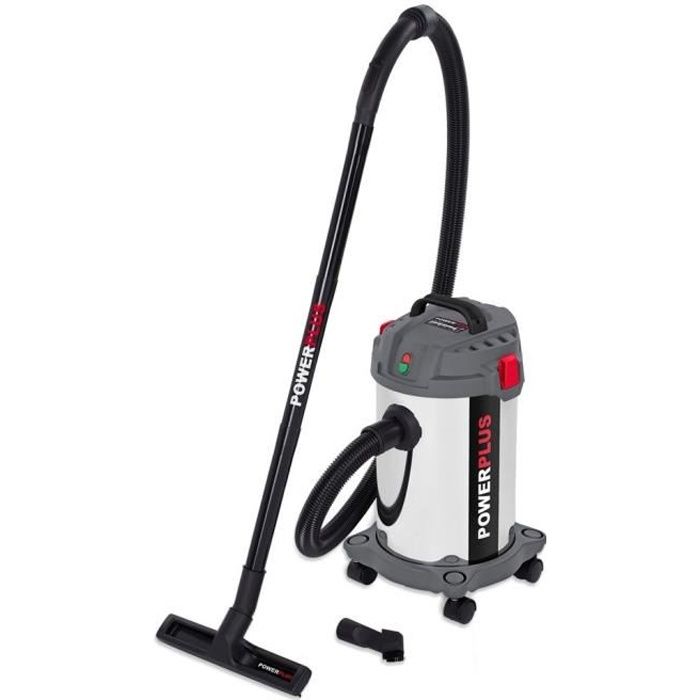 powerplus aspirateur humide sec 1000 w 15 l powe60015 avec accessoires cdiscount bricolage
