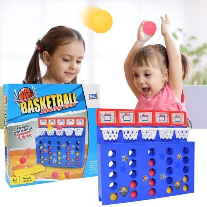 Jeu De Basket De Table à Doigts - Jouet Interactif Pour Enfants - Développe Coordination Et Réflexes - 9