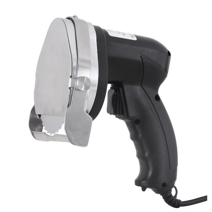 Couteau Kebab Couteau électrique Professionnel Sans Fil Shawarma Doner Kebab, Trancheuse à Viande Kebab électrique, Couteau électrique 80 W Pour Couper L'agneau Turc Kebab Turquie,A-Cordless Couteau Electrique