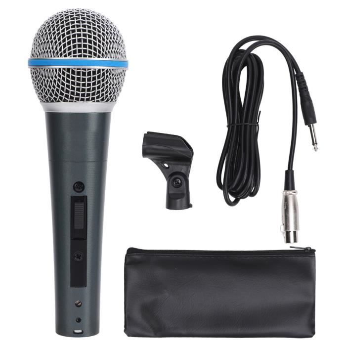 Shipenophy microphone dynamique Microphone XLR professionnel dynamique