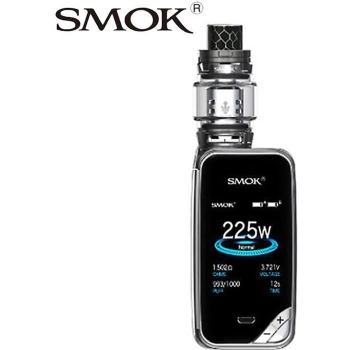 Cigarette électronique SMOK X-Priv 225W Kit Grosse Vapeur 510 Fil avec 8ml  TFV12 Prince Sans Batterie - Cdiscount Au quotidien