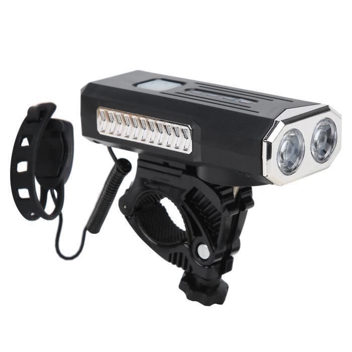 Phare Vélo LED Rechargeable USB - Avant 700LM + Arrière, étanche IP65, 3 Modes (dont Clignotant)
