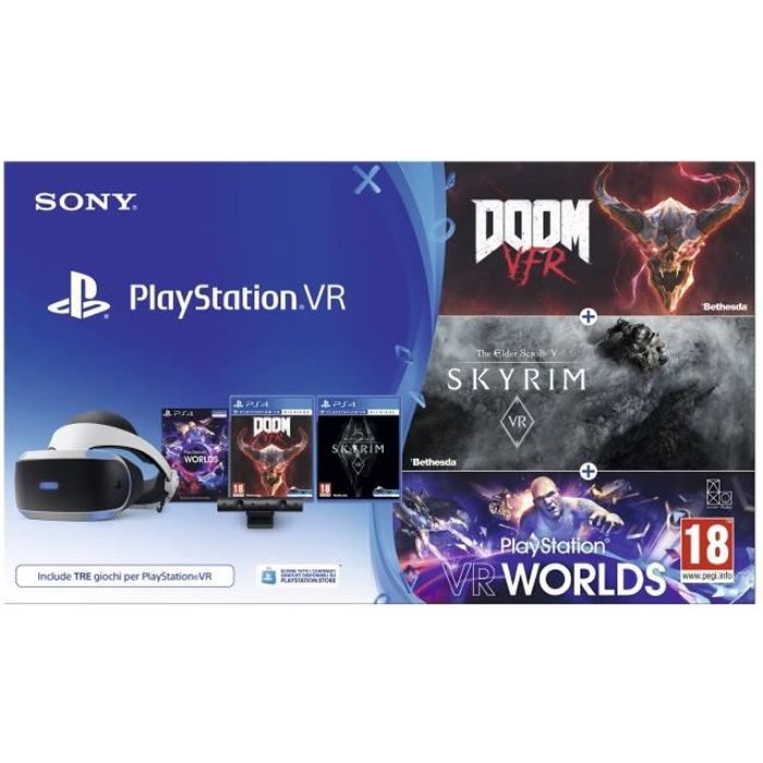Sony PlayStation VR Tri Pack Casque de r alit virtuelle 5.7