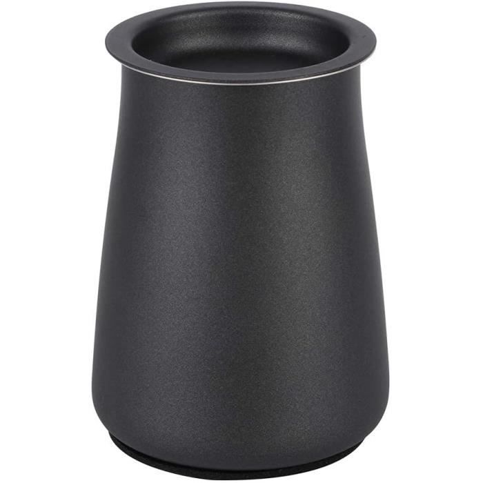 Bocal à Poudre En Acier Inoxydable Avec Couvercle – 2 Shakers Pour Cannelle, Matcha, Cacao – Tamis à Café Avec 16 Pochoirs Et Punaises