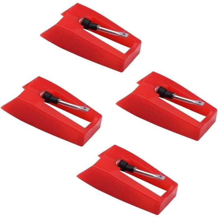 Stylet / Cartouche Magnétique De Remplacement Pour Platine Vinyle - Aiguille Elliptique, Espacement Fixation 13 Mm, Pression 1.5-2 G
