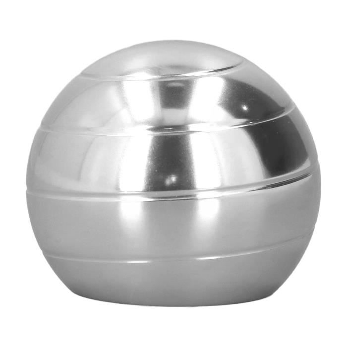 Gyroscope Anti-gravité Shipenophy - Jouet Décompression Adulte Brillant - Alliage Plaqué Or - 12.5x7x7cm