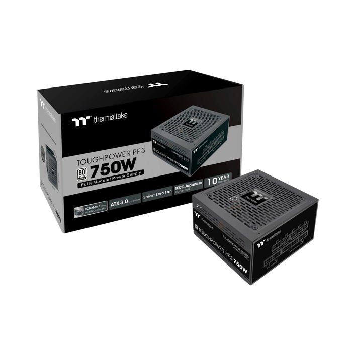 Thermaltake Alimentation - THERMALTAKE - TOUGHPOWER PF3 750W - ATX 3.0 - PCIe Gen 5 - 80 Plus Platinum