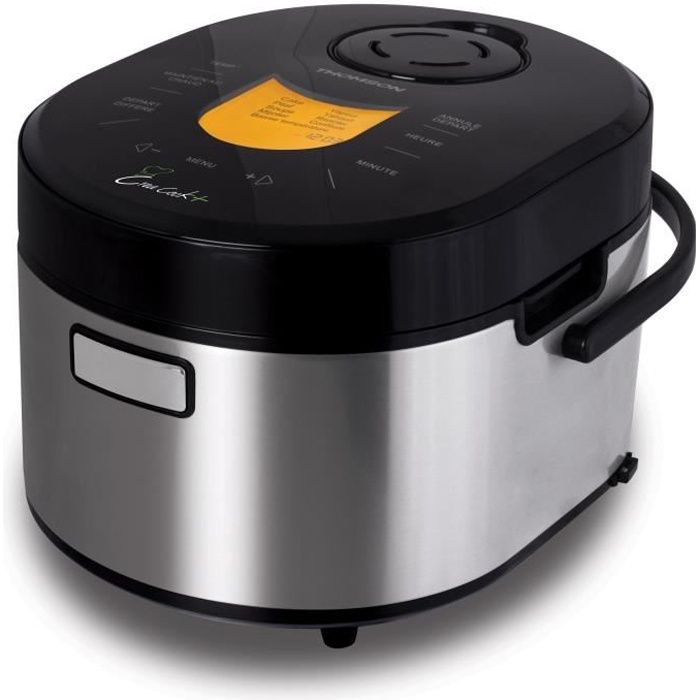 THOMSON - THMC50015 - Multicuiseur - 5L - Touches tactiles - Cuisson basse température - Température ajustable - Départ différé