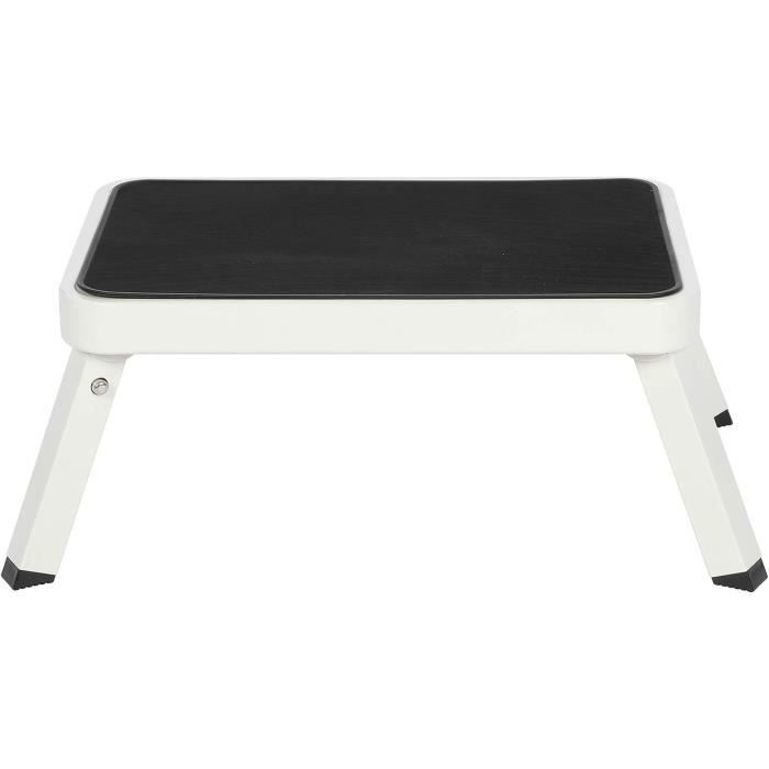 Tabouret de salle de bain,8 niveaux de réglage en hauteur,rond en