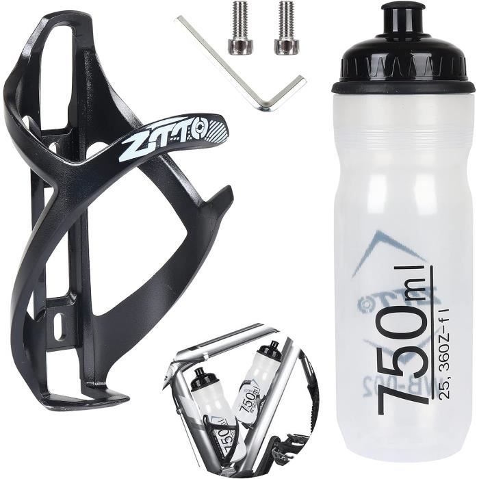 Porte Gourde Vélo,Porte Bouteille Velo,Vtt Porte Bidon Porte-Bidon Support  Porte Bouteille Bidon,Gourde Velo 750Ml Et Porte-G[H75] - Cdiscount Sport