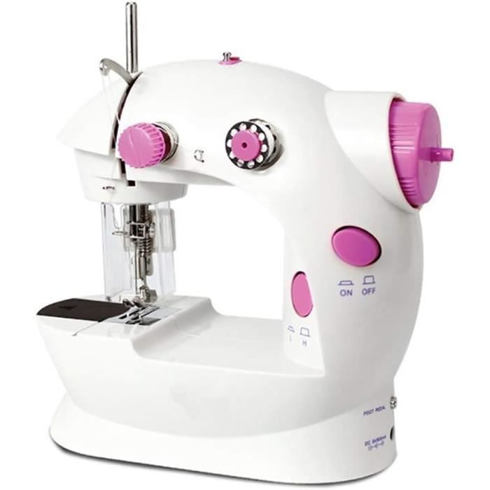 Machine à Coudre Portable SC0 YASM-505A – Avec Pédale, 2 Vitesses, 12 Points, Neuve
