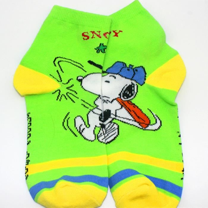 Chaussettes discount snoopy femme