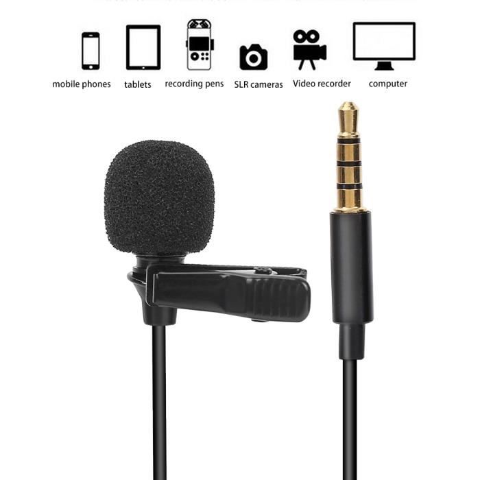 VBESTLIFE Microfono Lavalier USB-C Omnidirezionale Per Smartphone Android, Registrazione Clip-On - 3