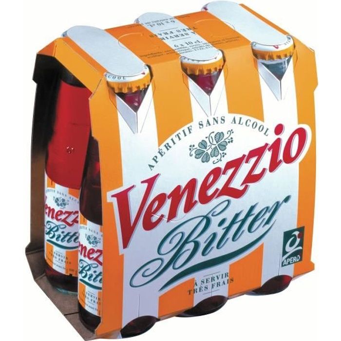 Bière sans alcool 6 x 10 cl Venezzio Bitter Cdiscount Au quotidien