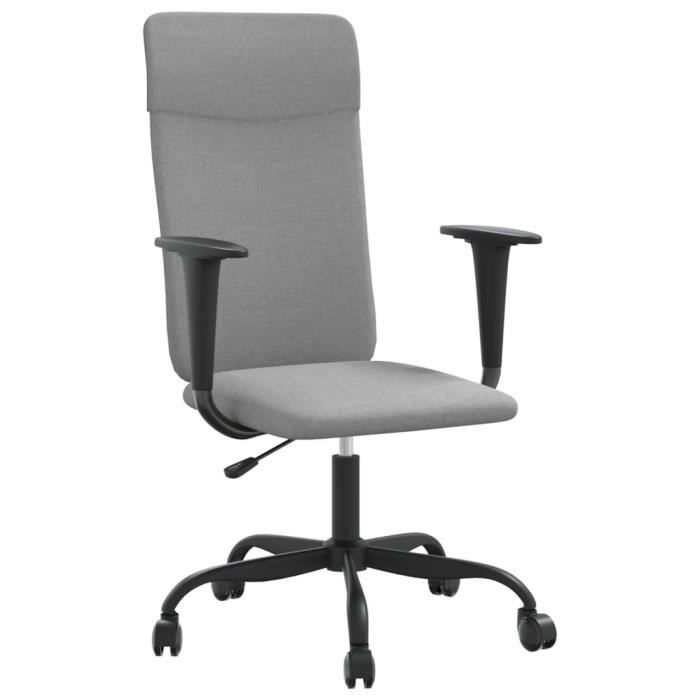 EUZLABBY Tapis Chaise De Bureau 105x120cm Gris Clair - Épaisseur 5.5mm Antidérapant