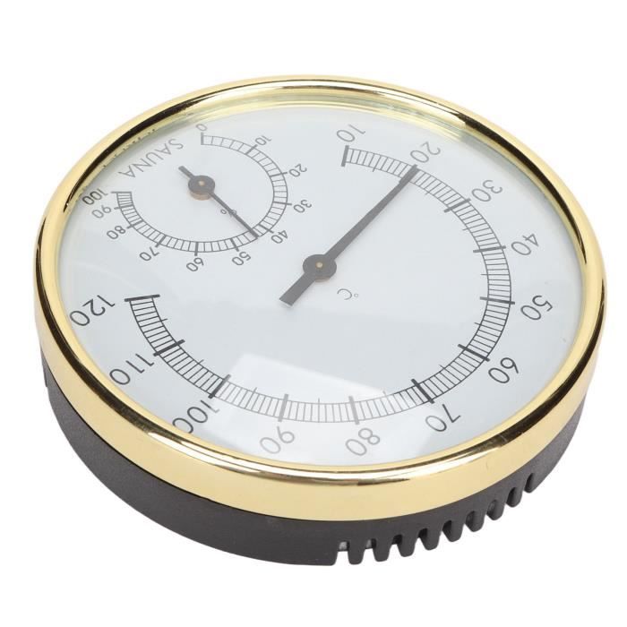 Thermomètre - FDIT - Rond - Acier Inoxydable - Résistant à la Chaleur