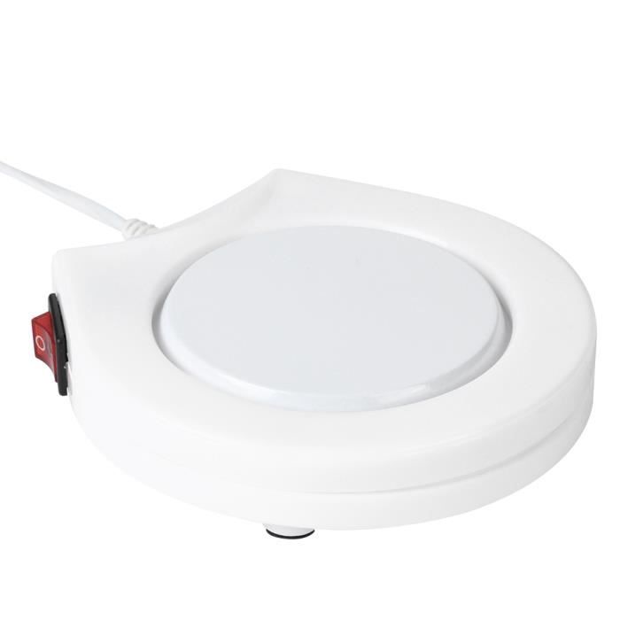 Chauffe-plat électrique Pliable COSTWAY - Tapis Chauffant Silicone Réglable 60/80/100°C, Minuterie, 60x44cm - Pour Buffets, Fêtes