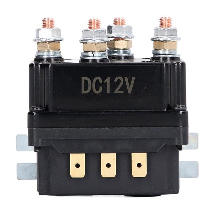 Kit Relais De Treuil - SURENHAP - 12V 250A - Télécommande Incluse