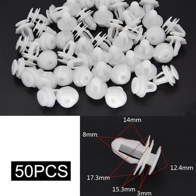 50 Attaches Pare-Chocs Boucle Fixation POM – Référence 1038008 Pour KA RB 1996-2009 – Lot 50 Pièces Solides Et Faciles