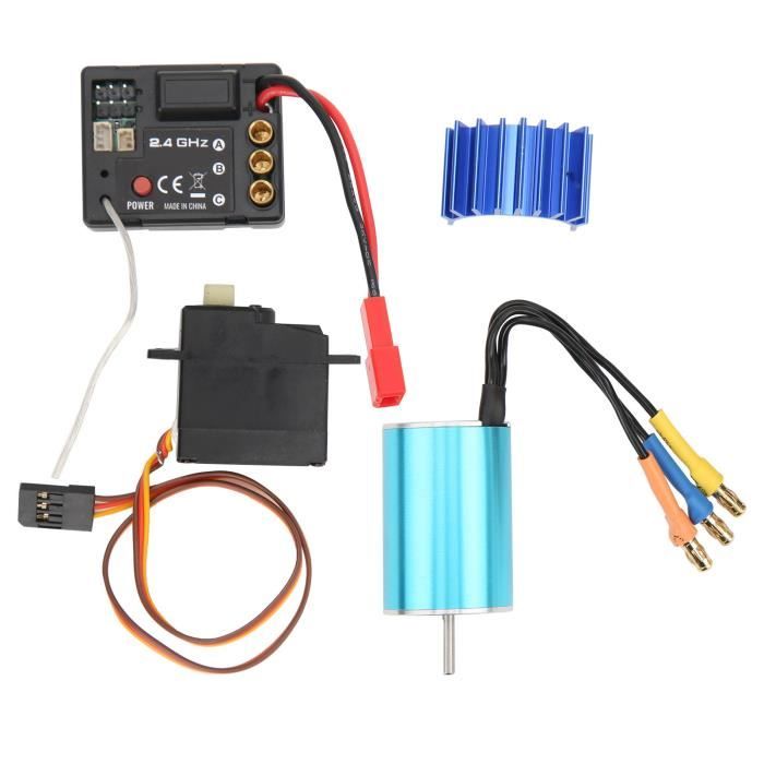 ESC – Contrôleur De Vitesse Pour Moteur Sans Balais – Avion RC – UBEC 10A – Batterie LiPo/NiMH