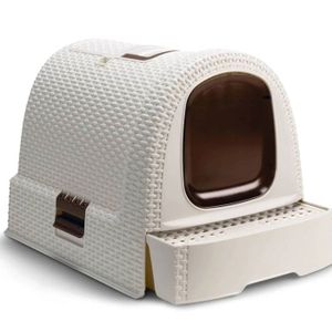 Litiere Maison De Toilette Curver Cdiscount Animalerie