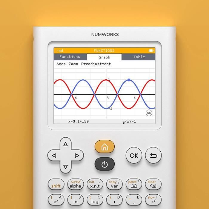 Calculatrice Graphique NumWorks : : Fournitures de bureau