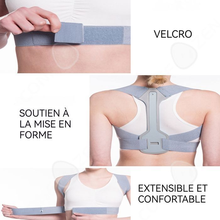 Correcteur de posture redressage de colonne vertébrale et posture