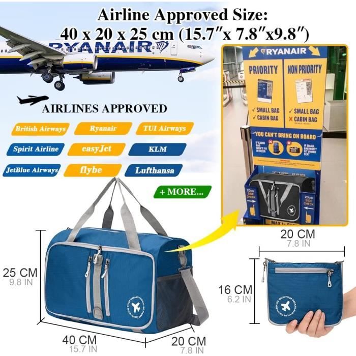 Sac de top golf ryanair