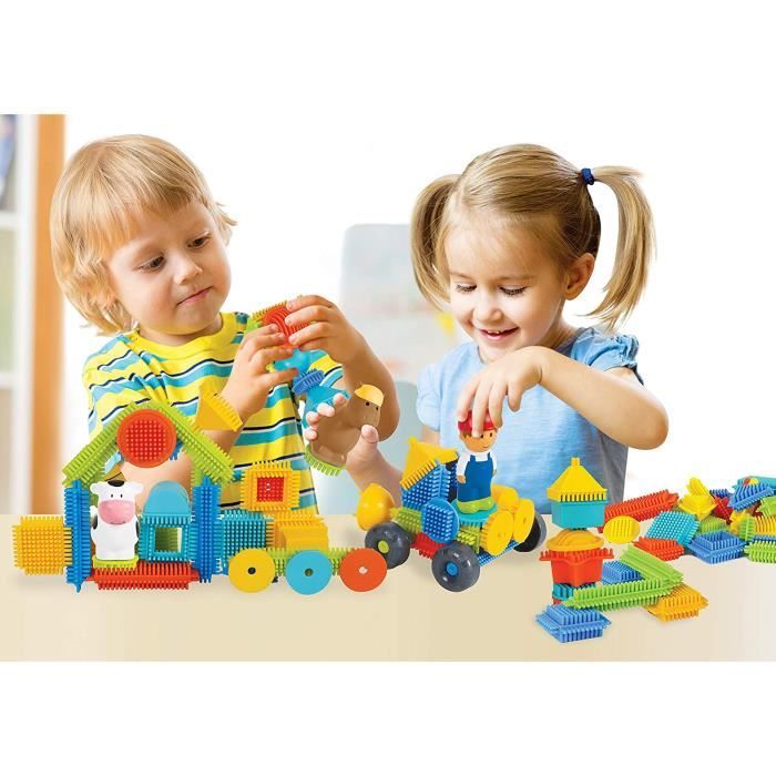 EFO SHM Jouets de Construction Blocs de Construction Enfant Jeu STEM Kit  500 pièces - Kit de Connexion Jouets Créatif et éducatif pour Enfants de  3-12 Ans : : Jeux et Jouets