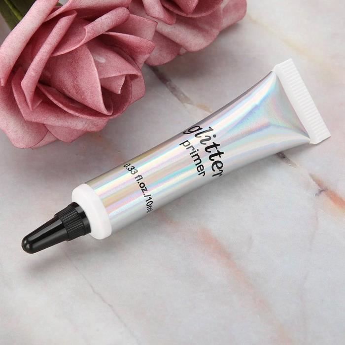 Glitter Primer Cosmetic Glitter Glue Waterproof Eyeshadow Primer Face Makeup Face Chunky Glitter Glue Adhesive Body Cosmetic Cdiscount Au quotidien